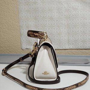 Coach, Bags, Coach Micro Tilly Top Handle In Blocked Signature